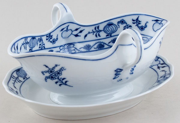 Sauce Boat Double Spouted on Fixed Stand c2000